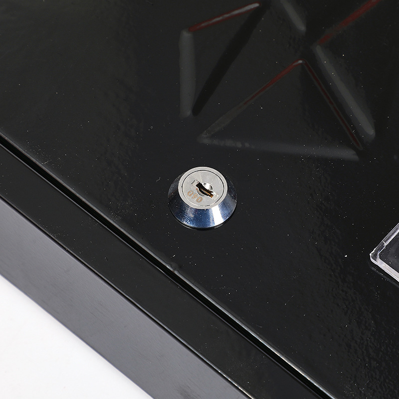 Specializing in the production of iron products cross-border wave type letter box in stock key 5 colors