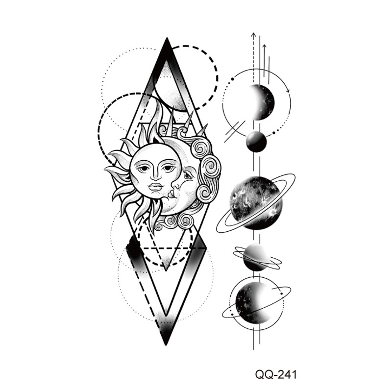 Свежие водонепроницаемые тату-наклейки на складе, фабрика в Харадзюку, корейские тату-наклейки, поставка с Amazon