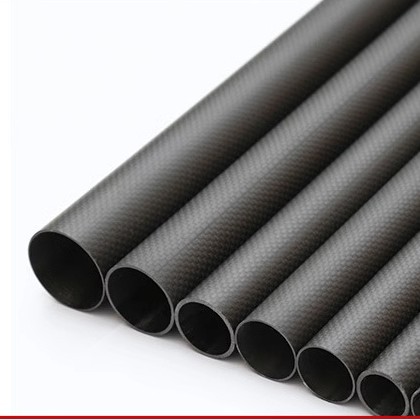 Carbon Tube Round Tube Carbon Fiber Plus Special-Shaped Tube Carbon Fiber Round Tube High Strength Wear-Resistant Carbon Fiber Round Tube