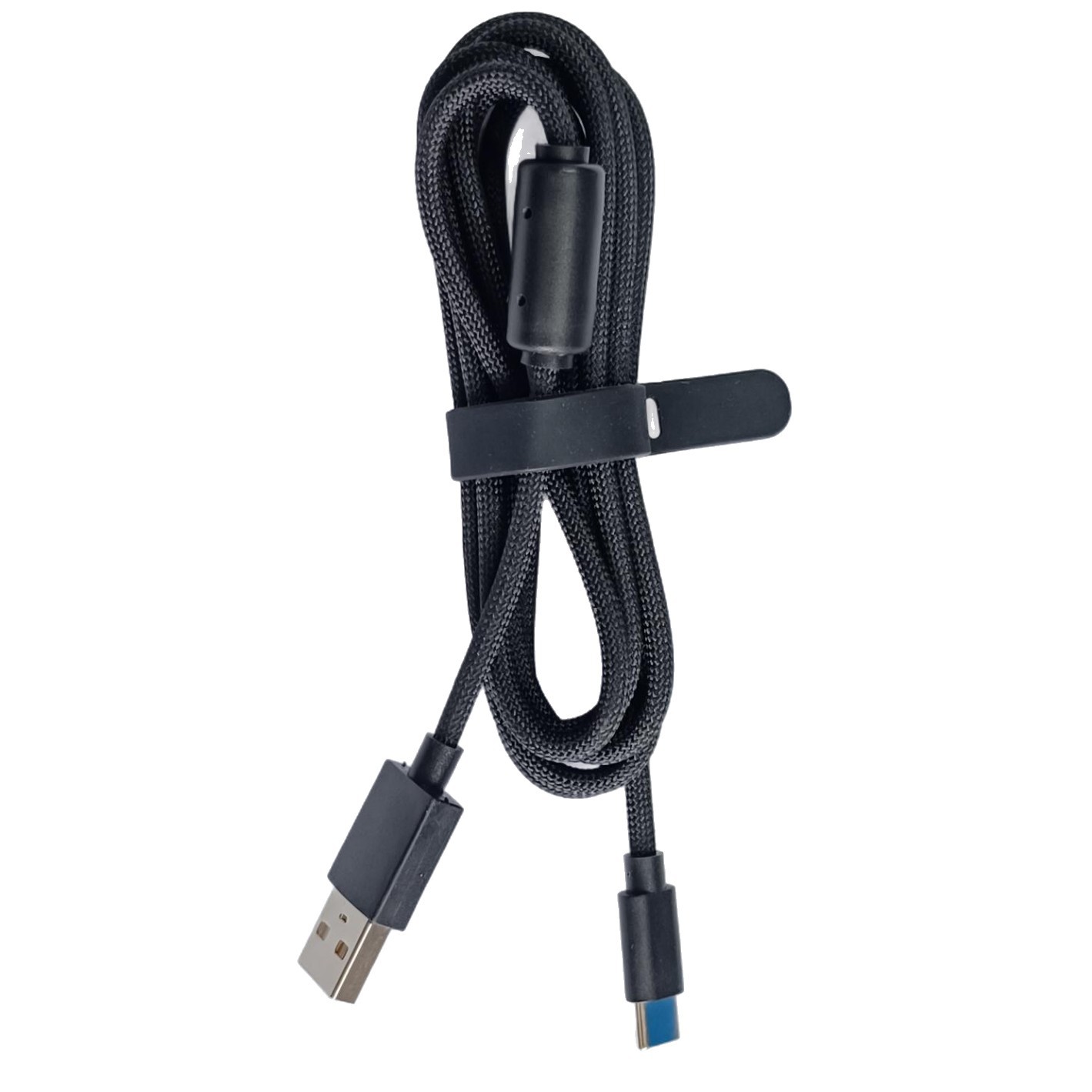 Mouse and Keyboard Universal Type-C Braided Cable Anti-Interference Data Cable Magnetic Ring Shielding Transmission Mouse and Keyboard Cable