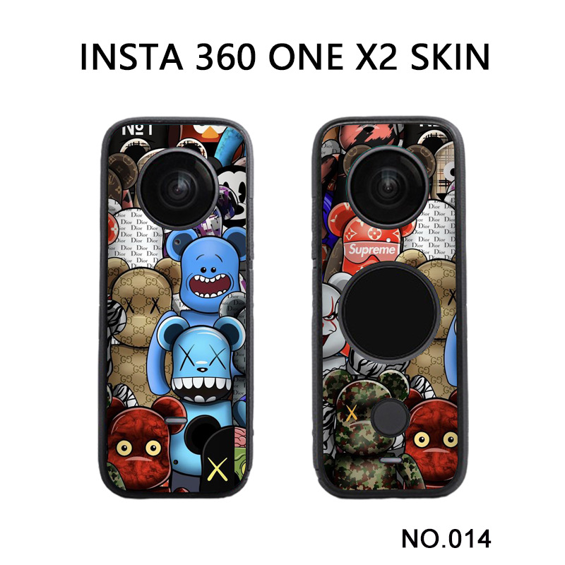 insta360 shadow stone one x2 sticker full shadow Sports camera protective film color stickers can be moved without leaving glue waterproof
