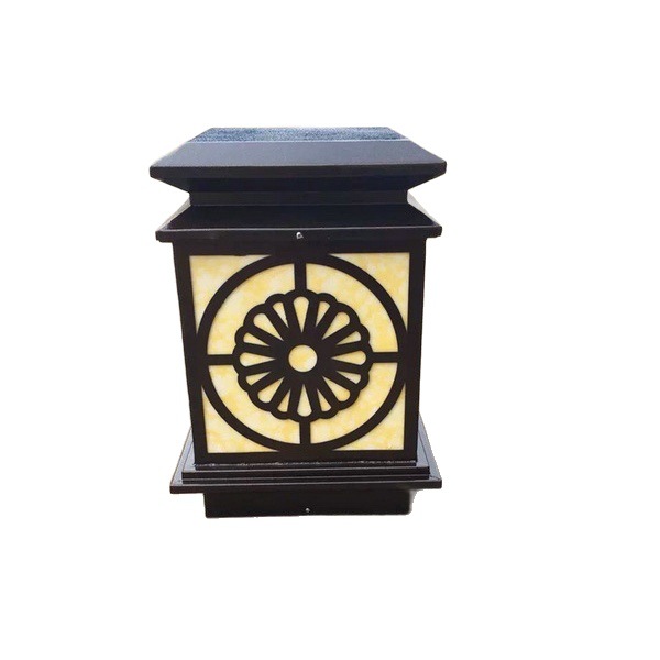 New Chinese Style Classical Courtyard Lamp Outdoor Waterproof Villa Community Landscape Fence Antique Style Column Lamp Floor Lamp