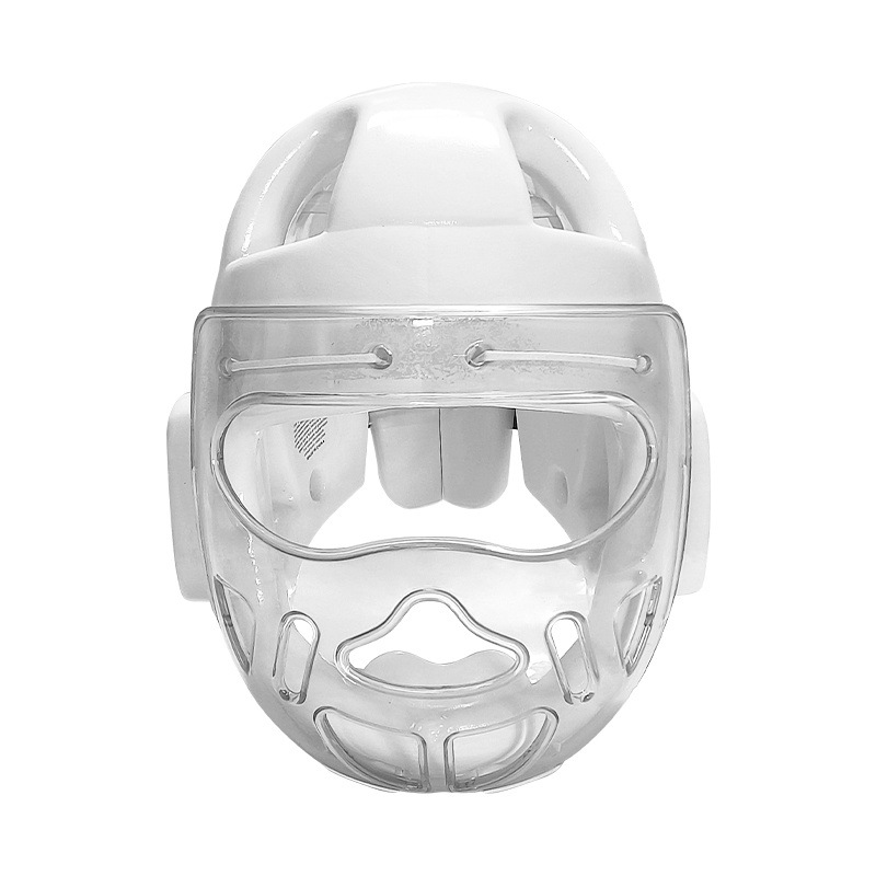 Taekwondo Helmet Mask Kidsren's Karate Head Protection Practical Men's and Women's Protective Training Open Helmet Sanda Fighting