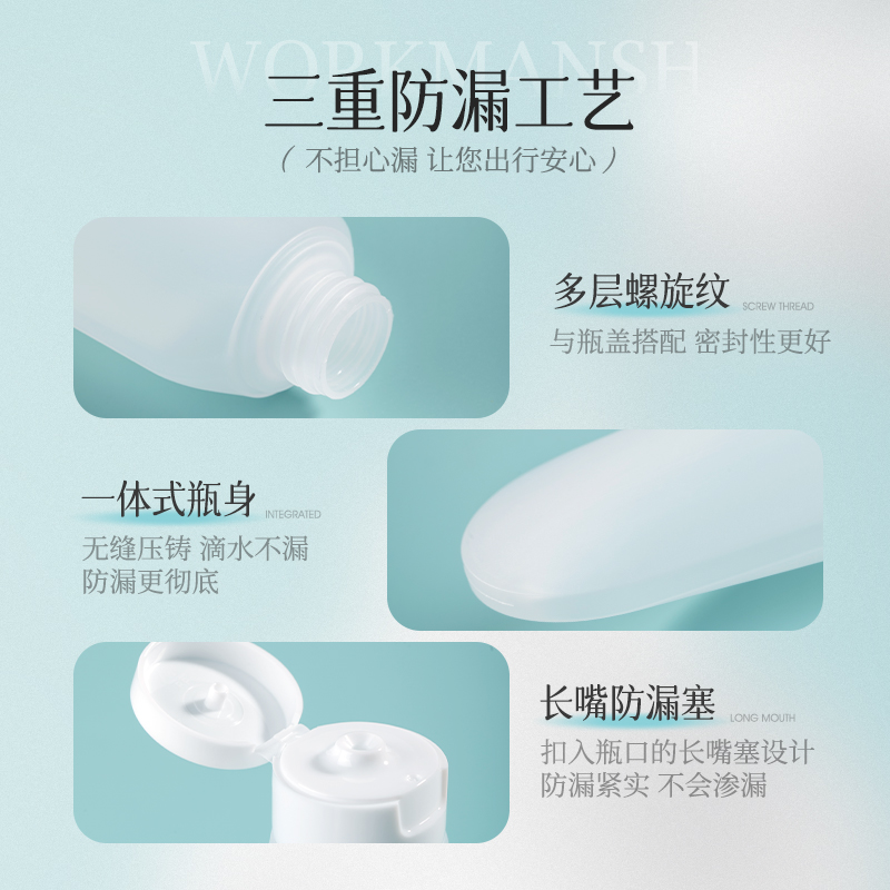 Travel Bottling Shampoo Body Wash suit Tourist Products Skin Care Cosmetics Portable Lotion Empty Bottle