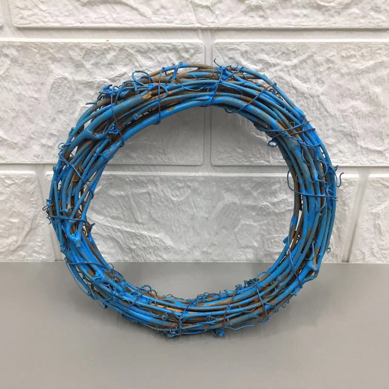 Rattan Ring Rattan Wreath Flower Shop Accessories Floral Wreath Christmas Wreath Ornament