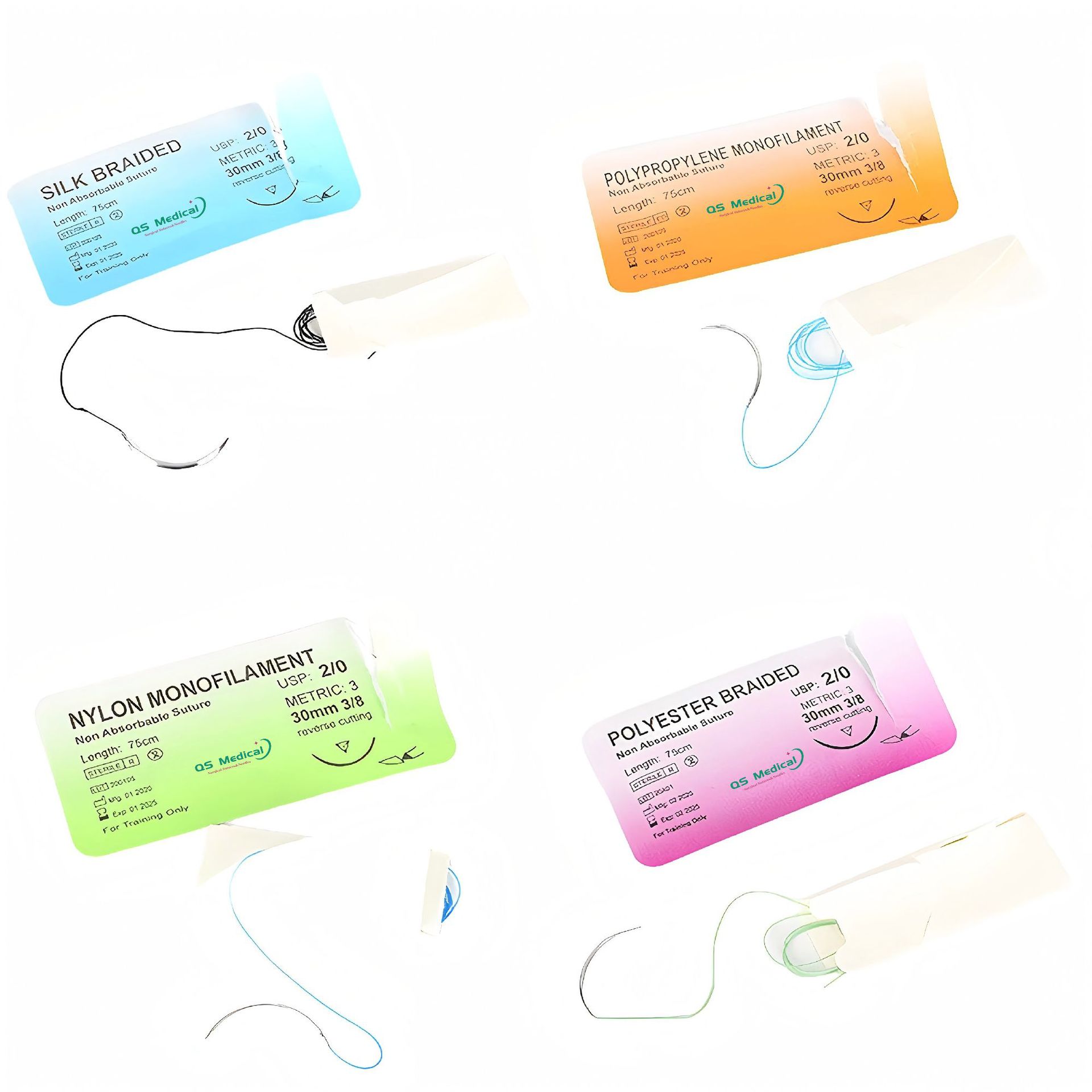 Foreign Trade Factory Surgical Suture Medical Student Surgical Practice Suture Package Practice Suture