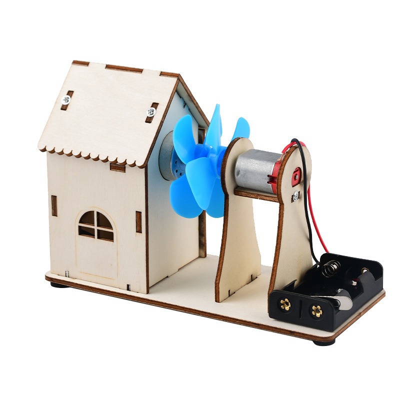 Scientific experiment suit hand-cranked generator student science and technology making small invention diy children's handmade educational toys