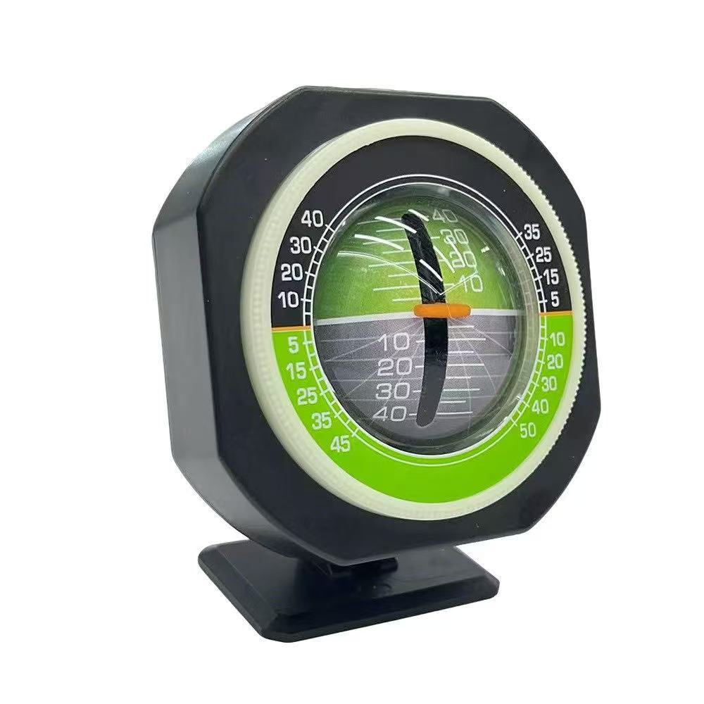 Car-Mounted Luminous Slope Meter with High Precision and Illumination