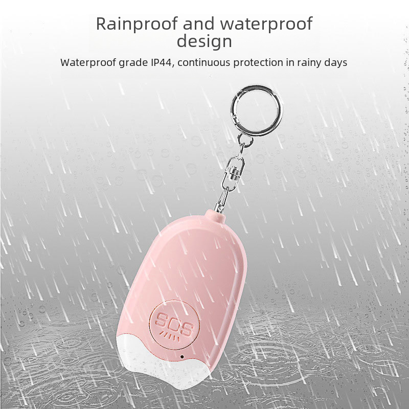 Foreign trade hot anti-wolf alarm flashlight outdoor signal lamp girls personal distress charging self-defense alarm