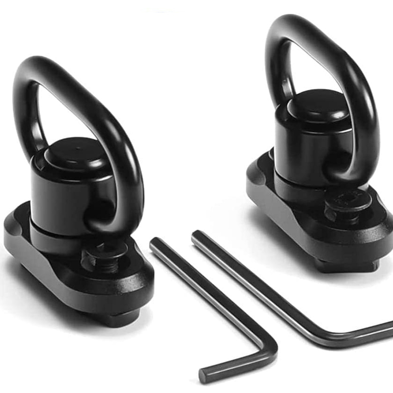 M-Lok tactical strap ring QD strap buckle CNC National Standard 63 aluminum alloy base quick release ring M-Lok Sli