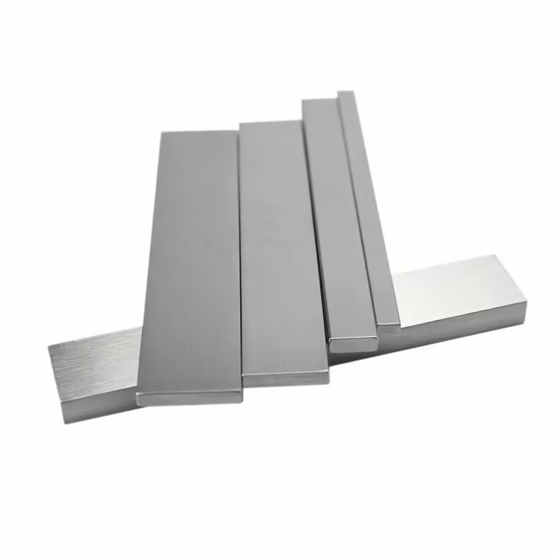 Stainless Steel Flat Steel Square Steel 304/316L/201 Stainless Steel Flat Bar Architectural Decoration Can Be Cut into Zero Stainless Steel Flat Steel
