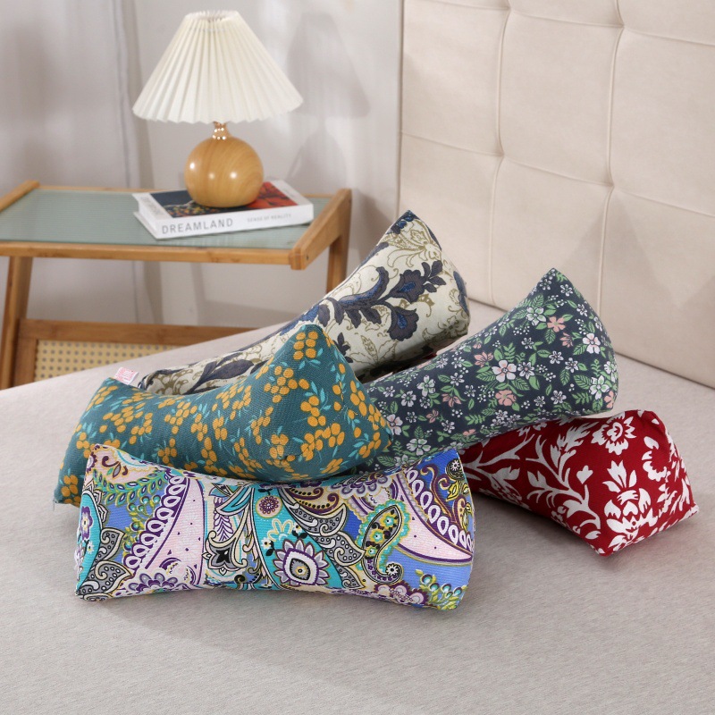 Buckwheat Shell, Cypress Seed Shell, Pepper Seed Cervical Spine Pillow, Neck Bone Pillow, Triangle Pillow, Adult Pillowcase Removable and Washable