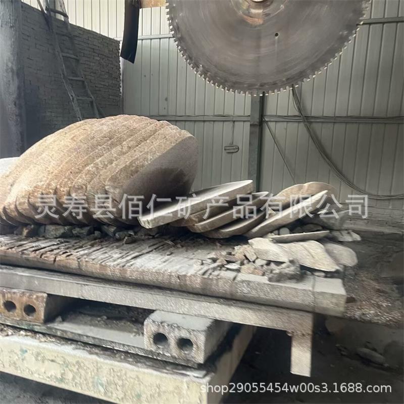 Pebbles Sliced Factory Mushroom Stone Tingbu Stone Treadstone Exterior Wall Patch Garden Paving Landscaping Pebbles