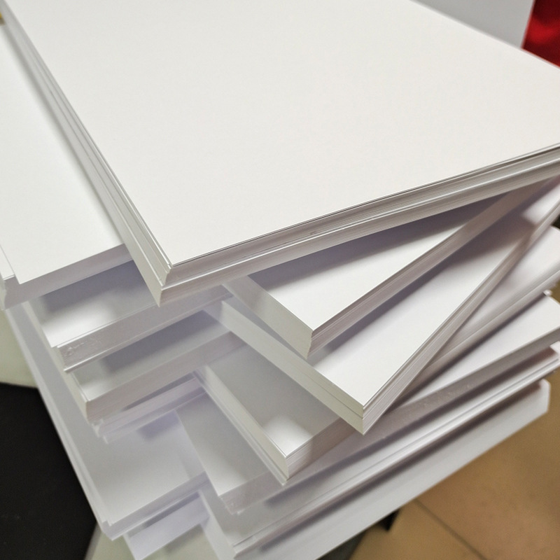 Manufacturers supply uncoated white card hand-made painting white cardboard 0.1-0.5mmA3 thick large wrapping paper
