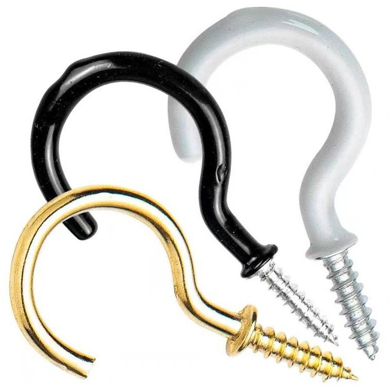 Медный крючок для чашек, пластиковый крючок для чашек, крючок для ламп