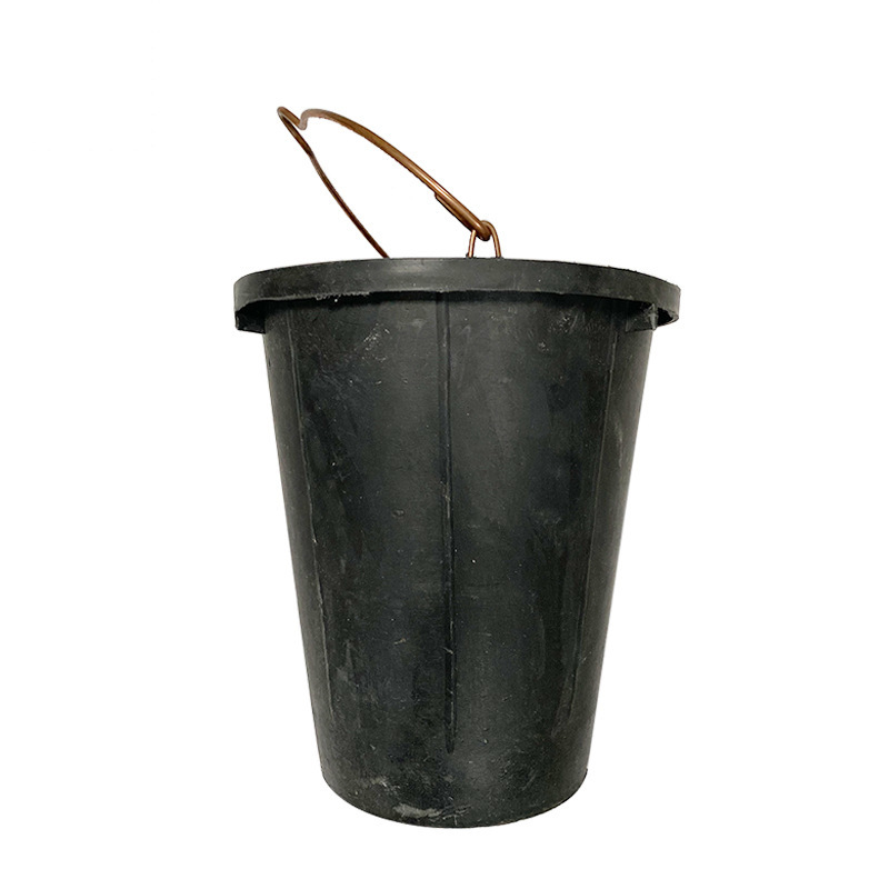 Impa 590611 590612   Explosion-Proof Rubber Bucket Rubber Aluminum Brass Handle Galvanized Handle Satchel Bucket