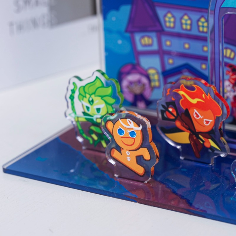 Wow Customized Anime Cartoon Cultural and Creative Gift Display Card Ornaments Acrylic Creative Stereo Desktop Decoration Ornaments