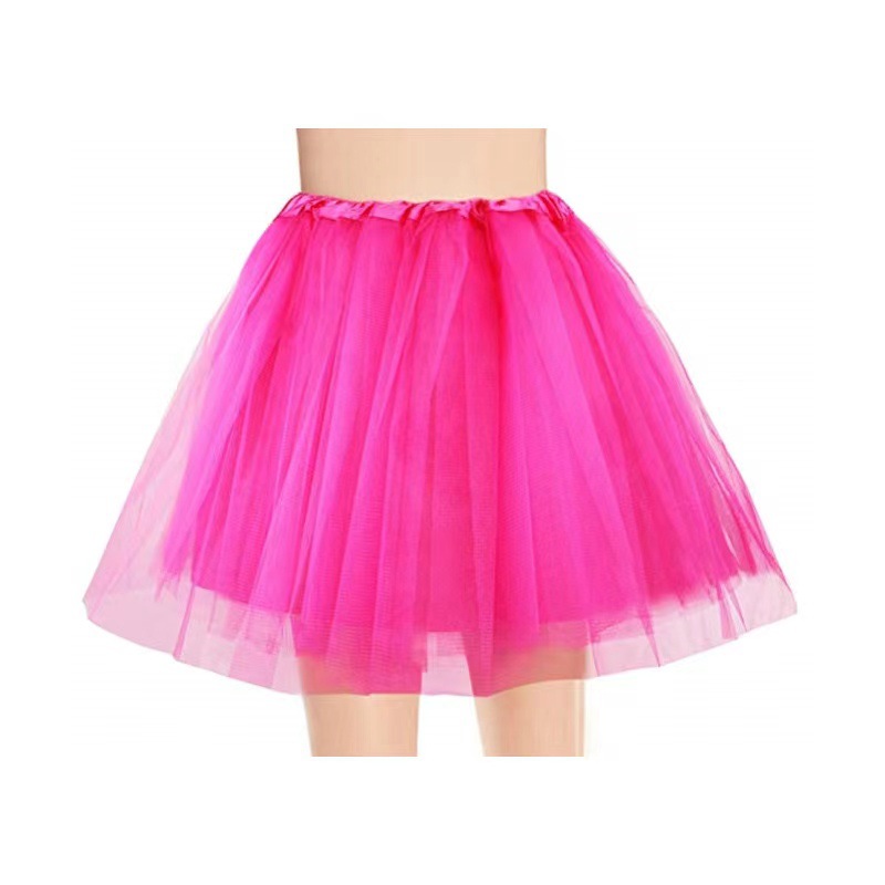Foreign Trade European and American TUTU Skirt Three-layer Yarn with Lining TUTU Skirt Mesh Skirt Ballet Dance Princess Skirt TUTU