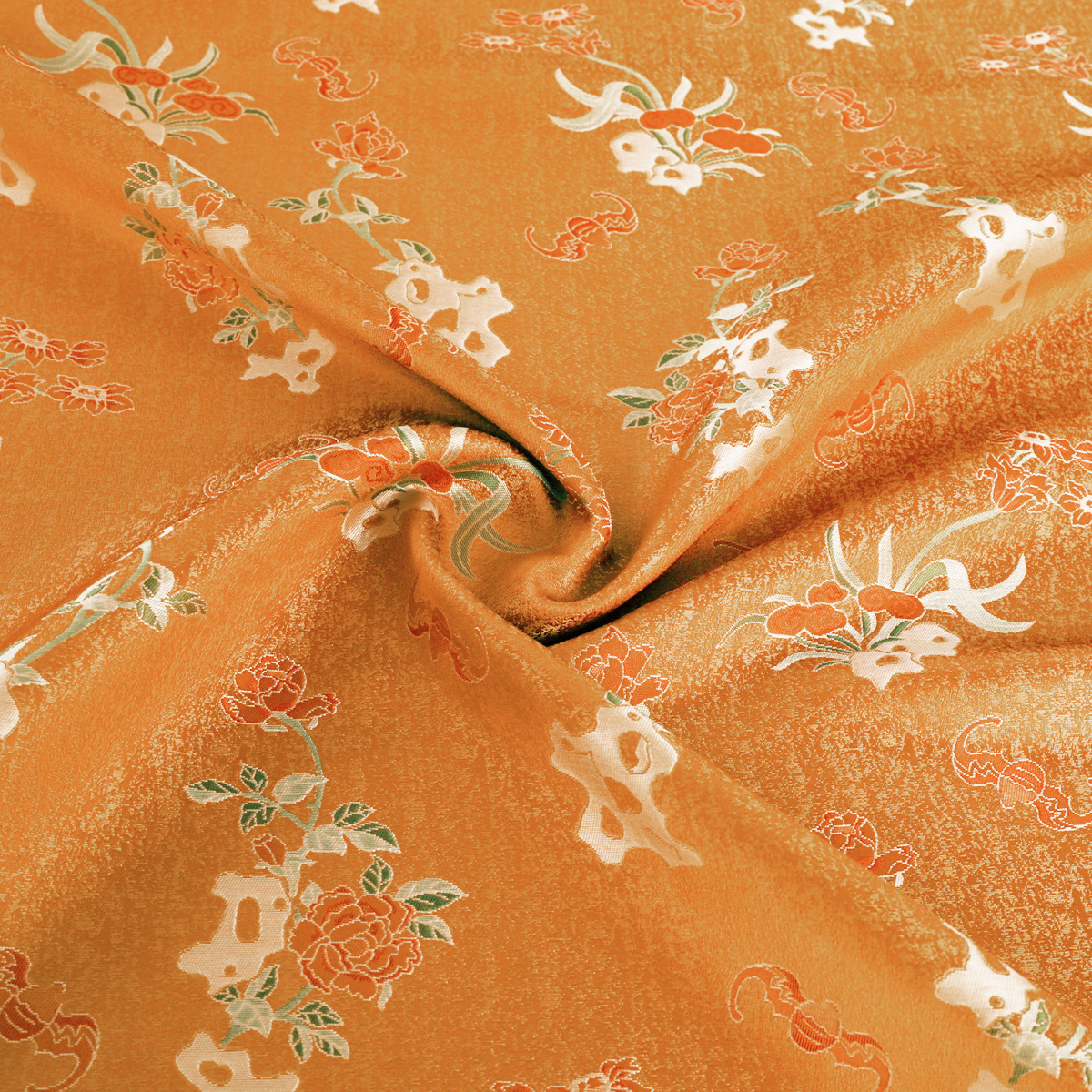 "FS013 Peony" Guofeng Vest Shirt Jacket Fabric Imitation Song Jin Clothing Fabric