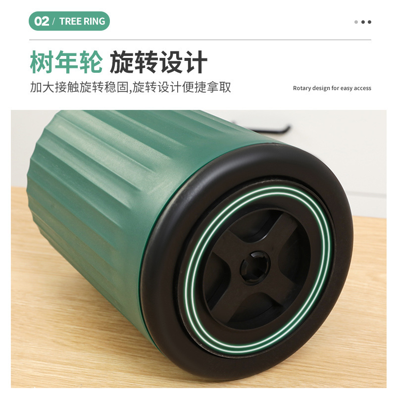 Household Kitchen Rotating Knife Rack Knife Rack Chopsticks Tableware Holder Multifunctional Knife Rack Chopsticks Storage Bucket Integrated