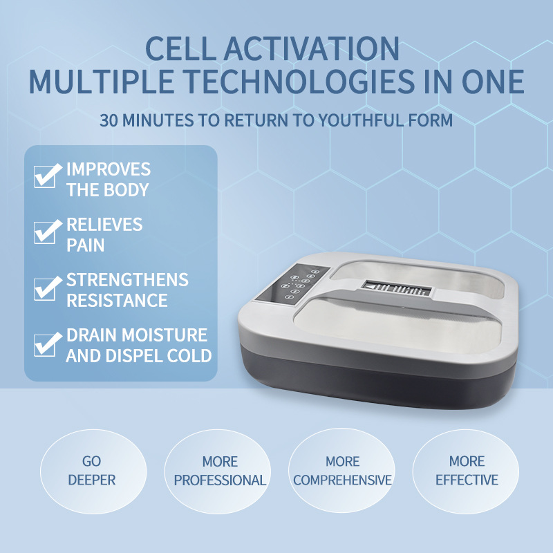 Foot Massage Instrument Terahertz P90 Magnetic Floating Energy Instrument Qi and Blood Warm Energy Instrument Thermal Magnetic Pulse Health Physiotherapy Instrument