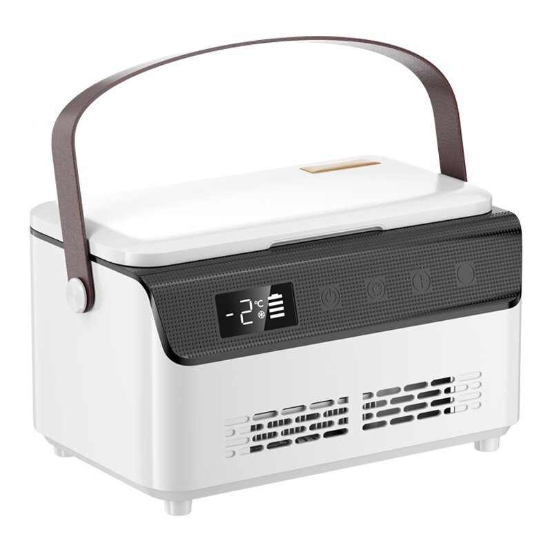 Kaiji Bear Portable Insulin Refrigeration Box Mini Car Home Dual Use 0-18 Degrees USB Charging with Battery