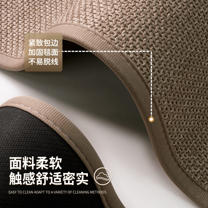 New Chinese Style Imitation Linen Tea Mat Mat Accessible Luxury Classy Waterproof Dry Bubble Tea Table Mat Cloth Zen Tea Tray Mat Tablecloth