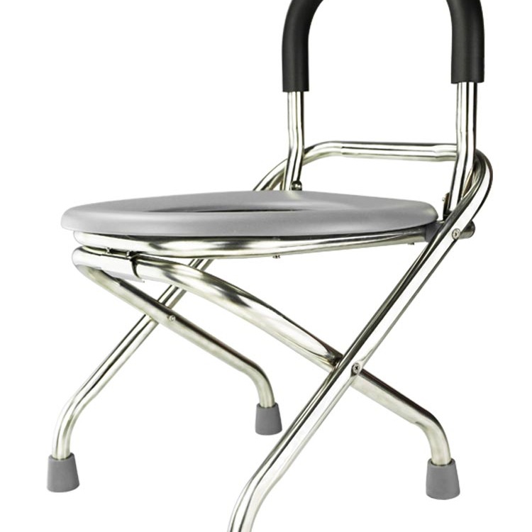 Foldable Stainless Steel Toilet Chair for the Elderly, Pregnant Woman Toilet, Squat Toilet Stool, Toilet Patient Toilet Chair