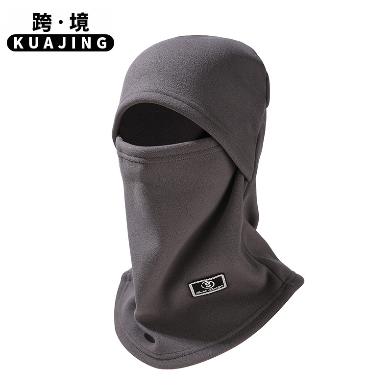 Европейская и американская зимняя бархатная шапка и шарф с маской для лица для активного отдыха, велоспорта, лыжного спорта