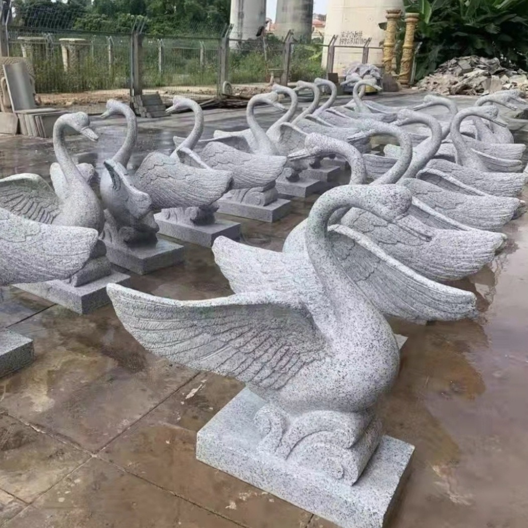 Sandstone Water Spray Swan Relief Artificial Sand Tv Background Wall Dragon Relief Fiberglass Sculpture Source Manufacturer