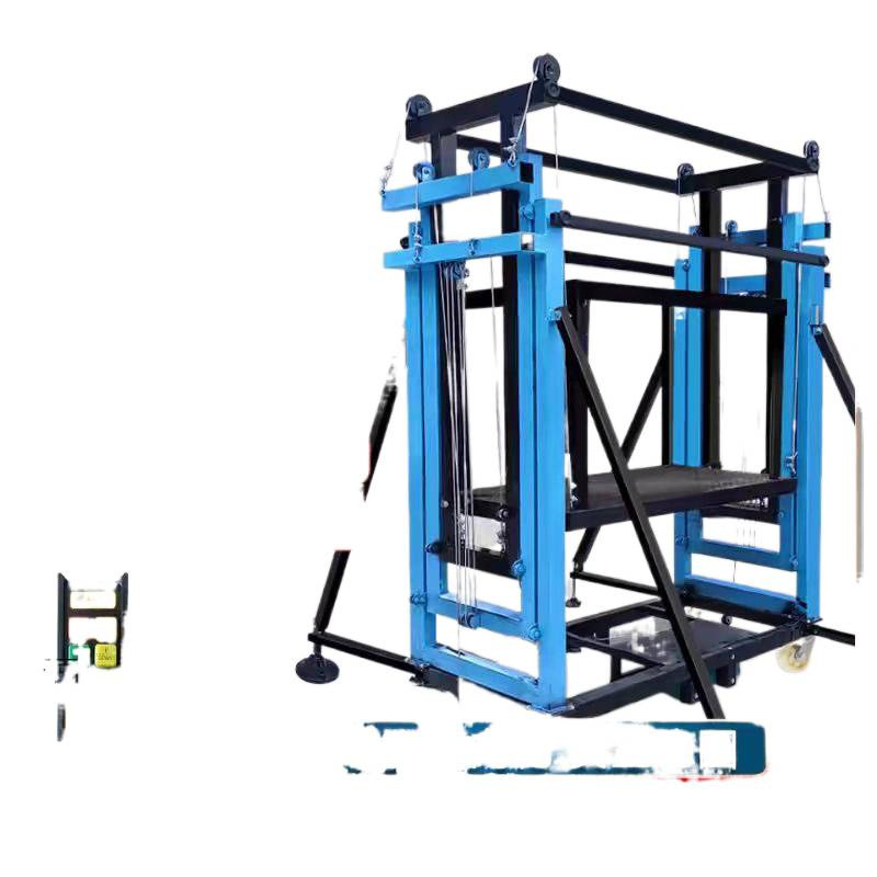 New Electric Scaffolding Household Lift Foldable Mobile Lifting Platform Decoration Site Construction Lift