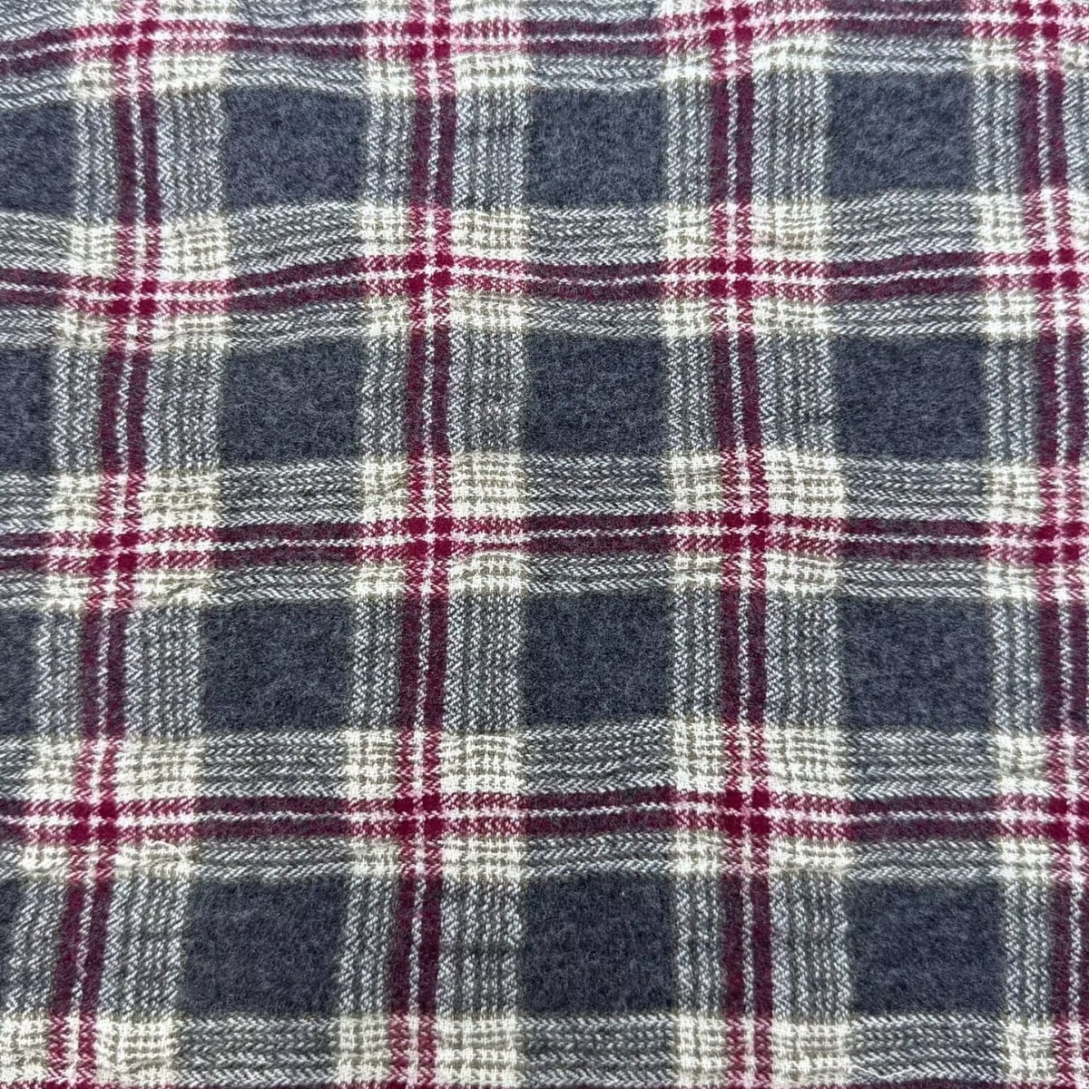 Retro Plaid Old Money Fabric Old Money Bubble Plaid Woolen Fabric 150cm 280g