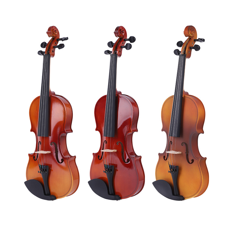 Student Children Beginner Adult Playing Violin 44 Comes with a Grand Piano Box Aulis Solid Wood Popular Violin