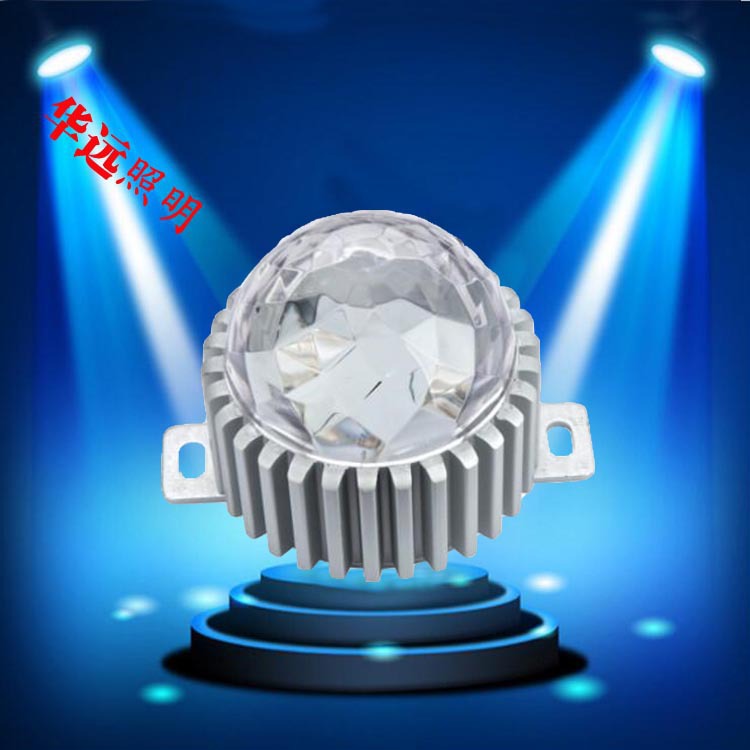 LED point light source waterproof plastic bottom PC cover LED small power point light source shell outdoor lighting
