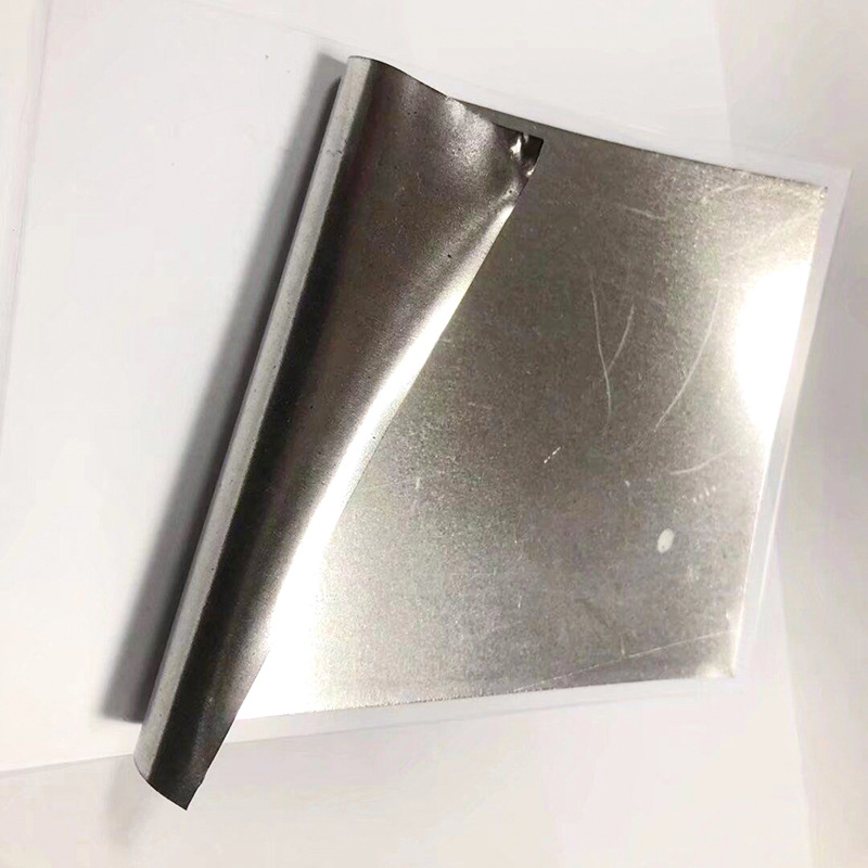 Electronic Components High Purity Indium Sheet Vacuum Coating Indium Foil 99.995% Indium Sheet Indium Ingot for Thermal Conductivity