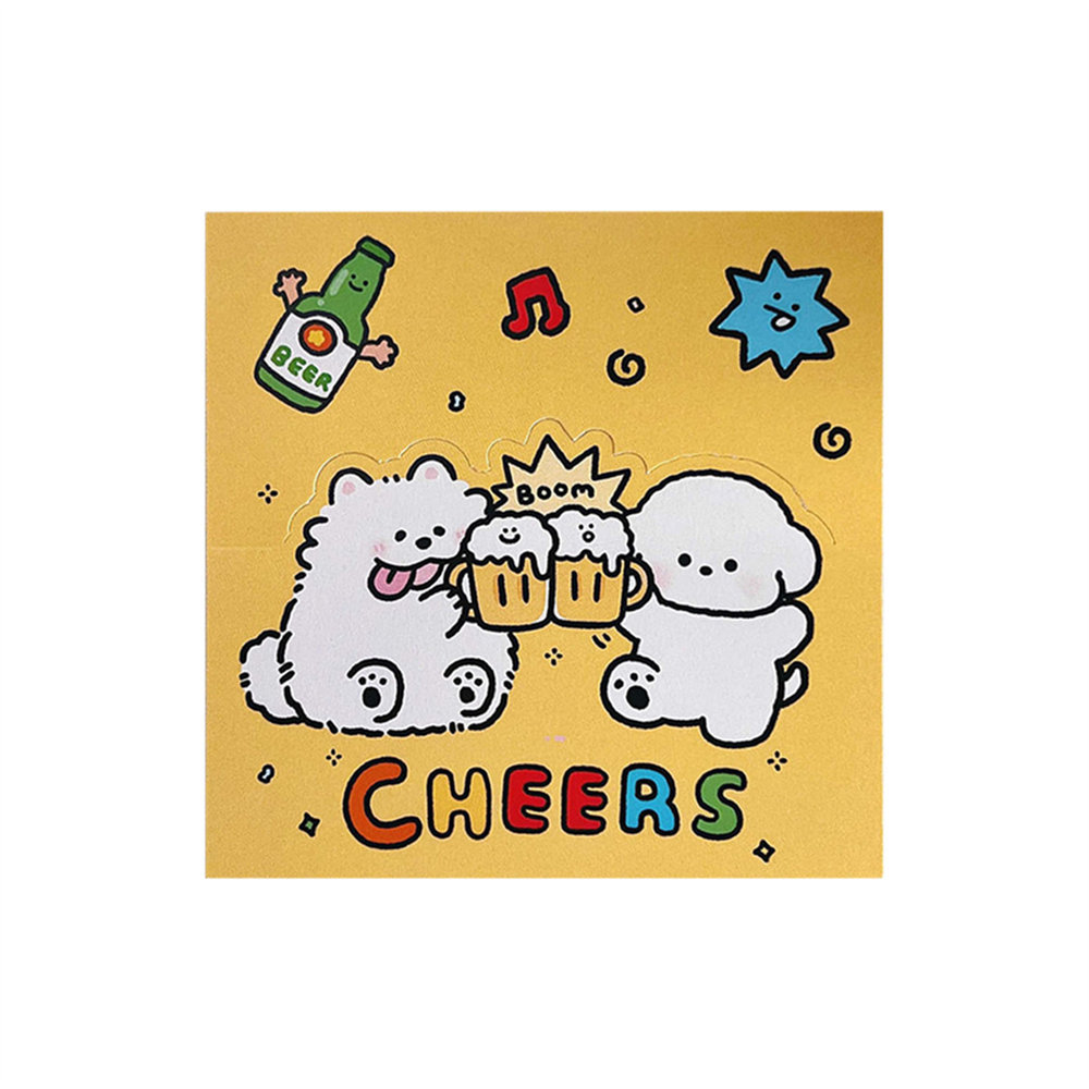 Tengyi original card cardboard packaging back card small card protection packaging material cute wind paper cardboard wholesale