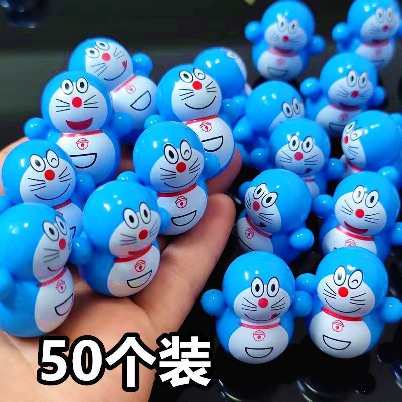 Синяя толстая качалка Дораэмон, фигурка интернет-звезды, игрушка для снятия стресса, мультяшный слепой пакет
