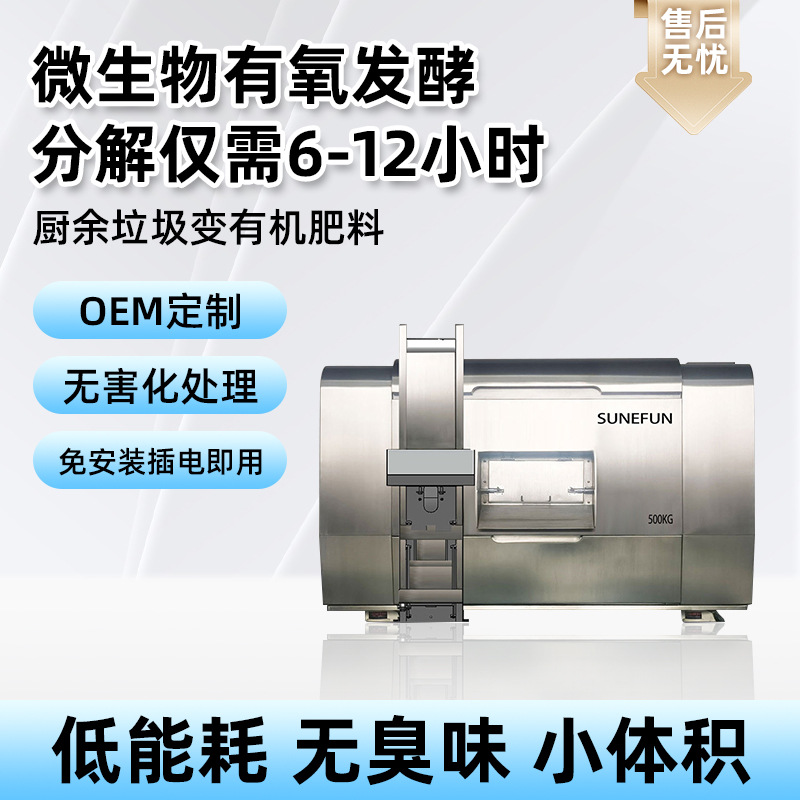 Коммерческая машина для обработки отходов кухни Sanyi All-Party Sunefun, биоразлагаемая большая машина для отходов