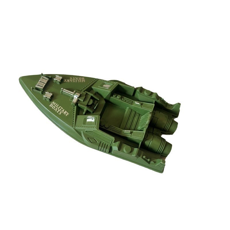 14cm Speedboat Military Sand Table Warship Single-Sided Ship Speedboat Destroyer Static Accessories Plastic Toy Manufacturer