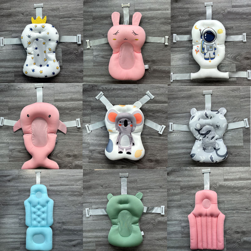 большой размер детский подвесной матрас для ванны, мат для купания, ванночка, карман для купания, можно сидеть и лежать, универсальный мат для ванны