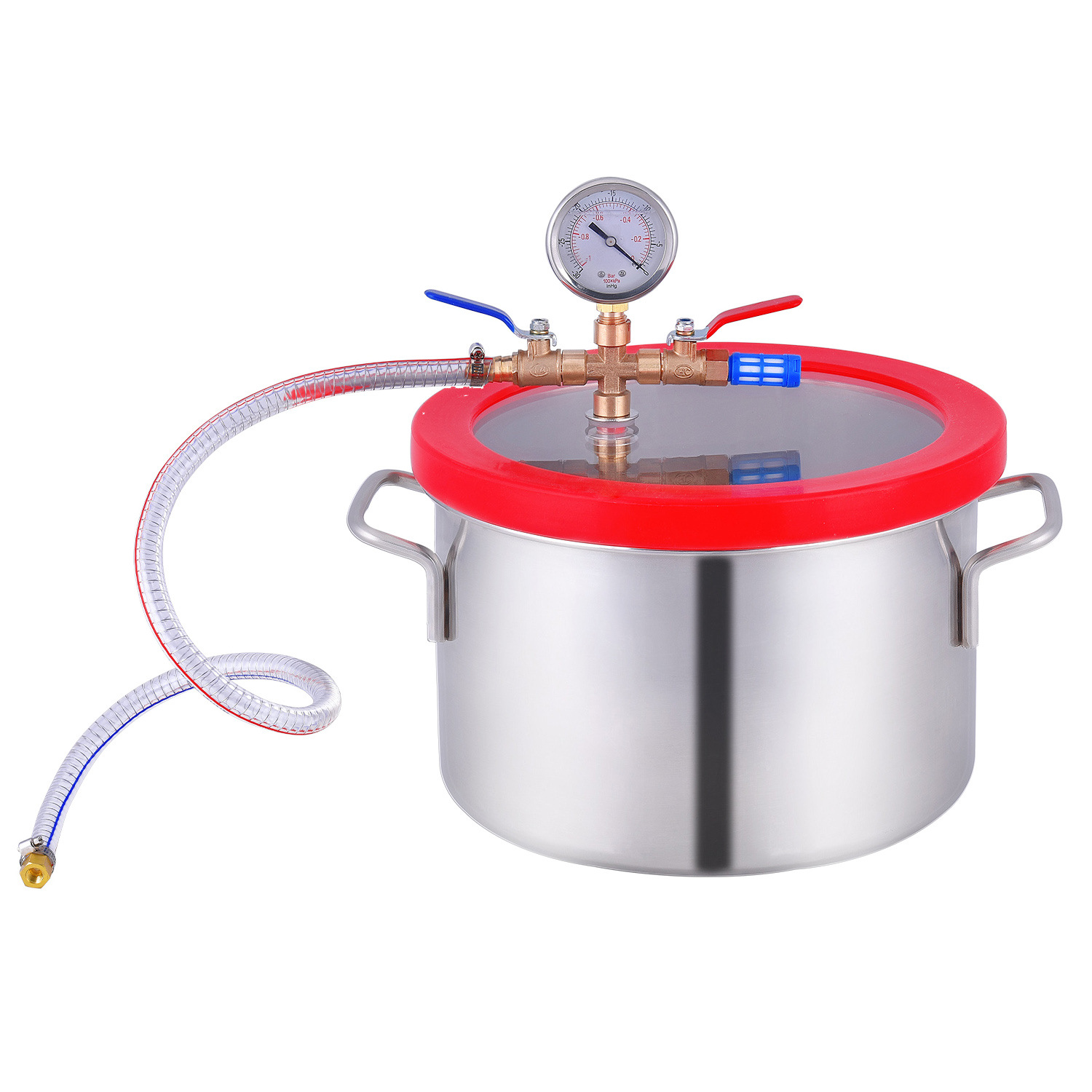 Вакуумный деаэрационный барабан, нержавеющая сталь, сушильная печь, маленький насосный резервуар с отрицательным давлением, смола AB клей, силиконовая эпоксидная смола, деаэрационный барабан