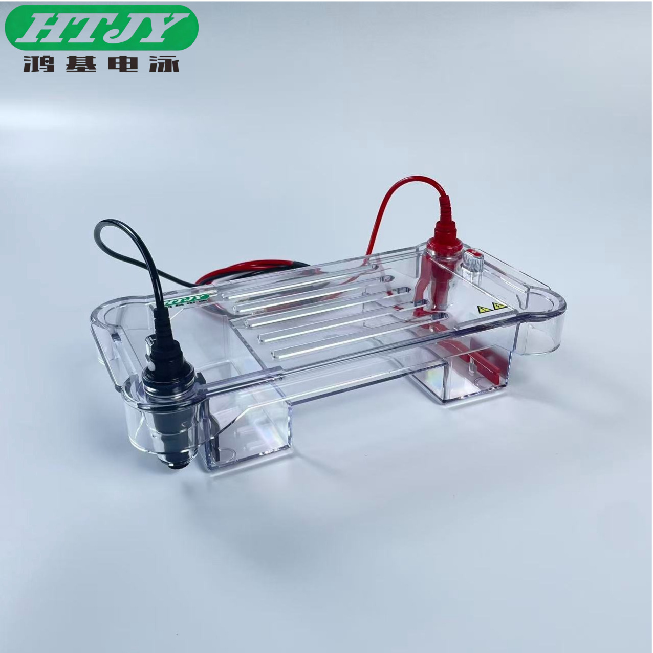 Hongji Electrophoresis Ht-Sub02 Agarose Horizontal Electrophoresis Tank Electrophoresis Instrument Laboratory Electrophoresis Tank