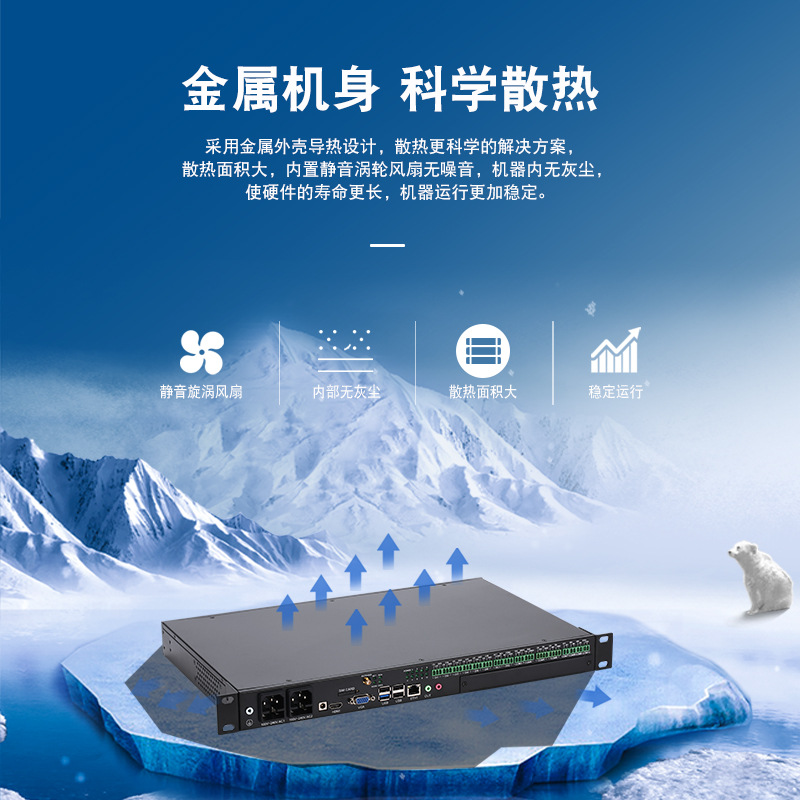 Brand Dual Power Supply Bc-U103-3 1900 Industrial Control Host Bister