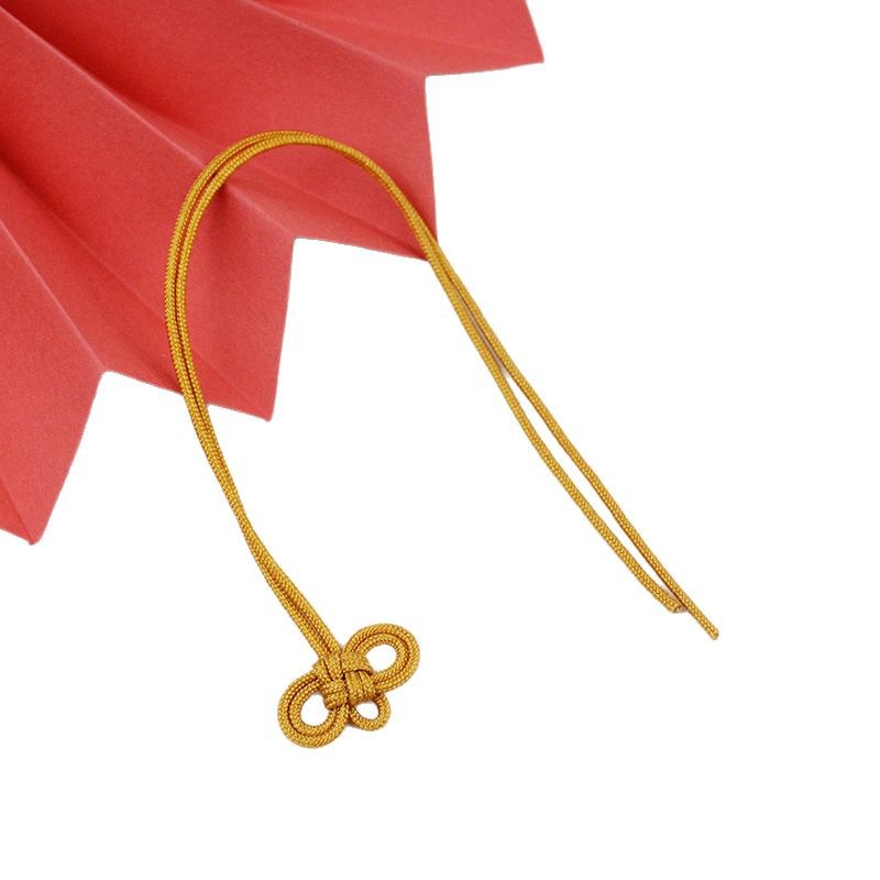 20CM royal knot rope diy ribbon knot handmade Chinese knot sachet accessories lucky knot lucky bag glasses knot lanyard