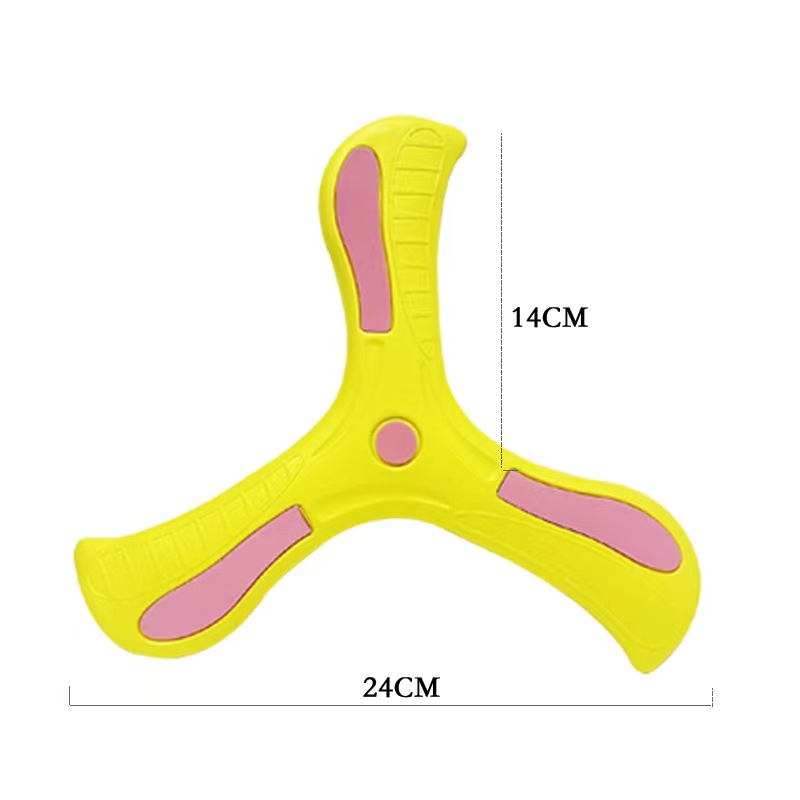 Cross-border Popular Kidsren's Foam EVA Boomerang Hand-thrown Toy Pet Darts Outdoor Sports Competitive Toy