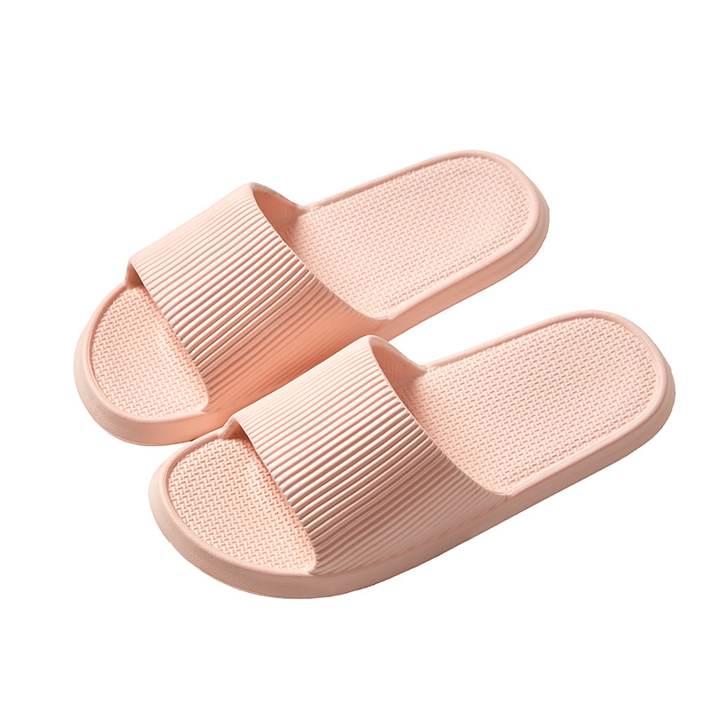 A generation of hair spot tread excrement feeling sandals summer home indoor one-word non-slip bathroom slippers manufacturers wholesale