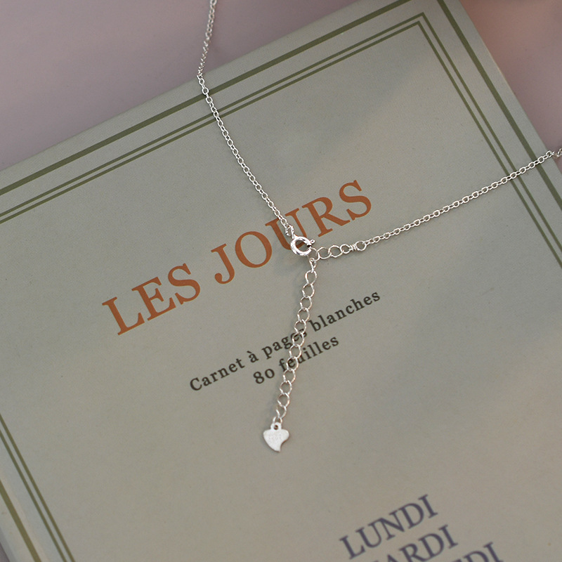 Nina Freshwater Pearl Necklace Design High-grade Light Luxury Clavicle Chain Personalized All-match Clavicle Chain for Girls