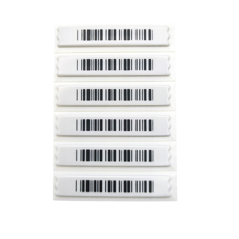 Acoustic Magnetic Soft Label Supermarket Magnetic Strip Convenience Store Acoustic Magnetic Anti-Theft Barcode Magnetic Cosmetics 58Khz Anti-Theft Label