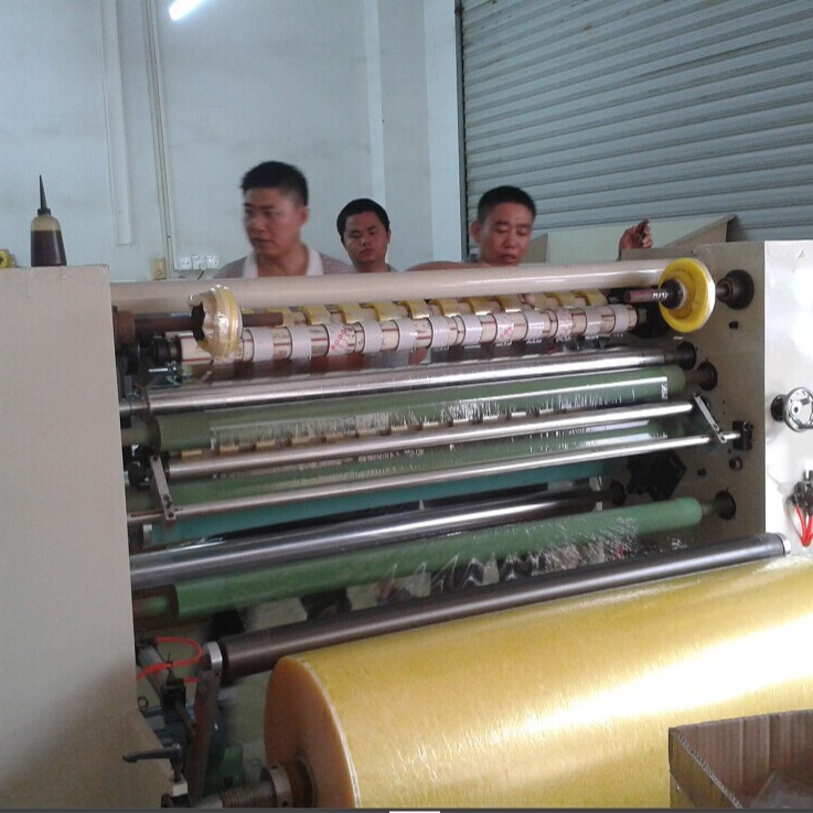 Dongguan Changping Jiayuan Selling Second-Hand Double-Sided Tape Rewinder, Protective Film Cutting Table, Cutting Table