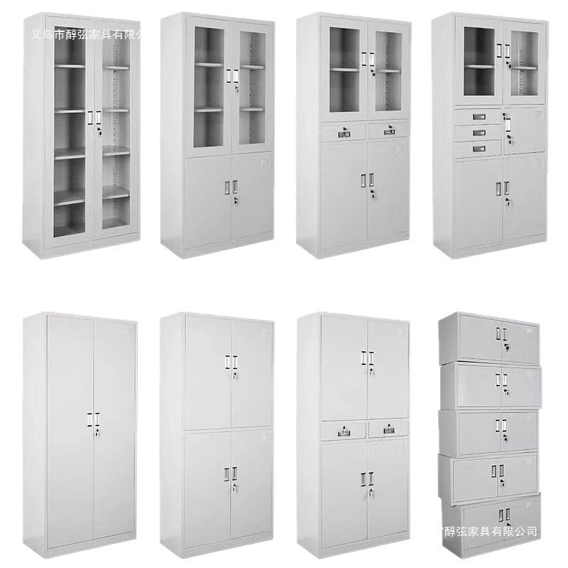 Factory Employee Locker Four-Door Dormitory Locker Six-Door Bathroom Locker with Lock 24-Door Iron Shoe Cabinet